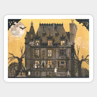 Moribund Manor - Haunted House Sticker